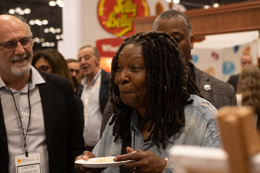Whoopi Goldberg at the Summer Fancy Food Show 2023
