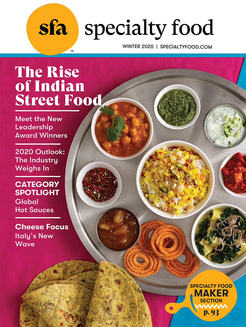 Cover of Specialty Food Magazine Winter 2020 edition
