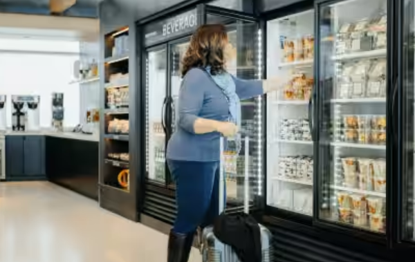 United Club Fly Grab and Go section