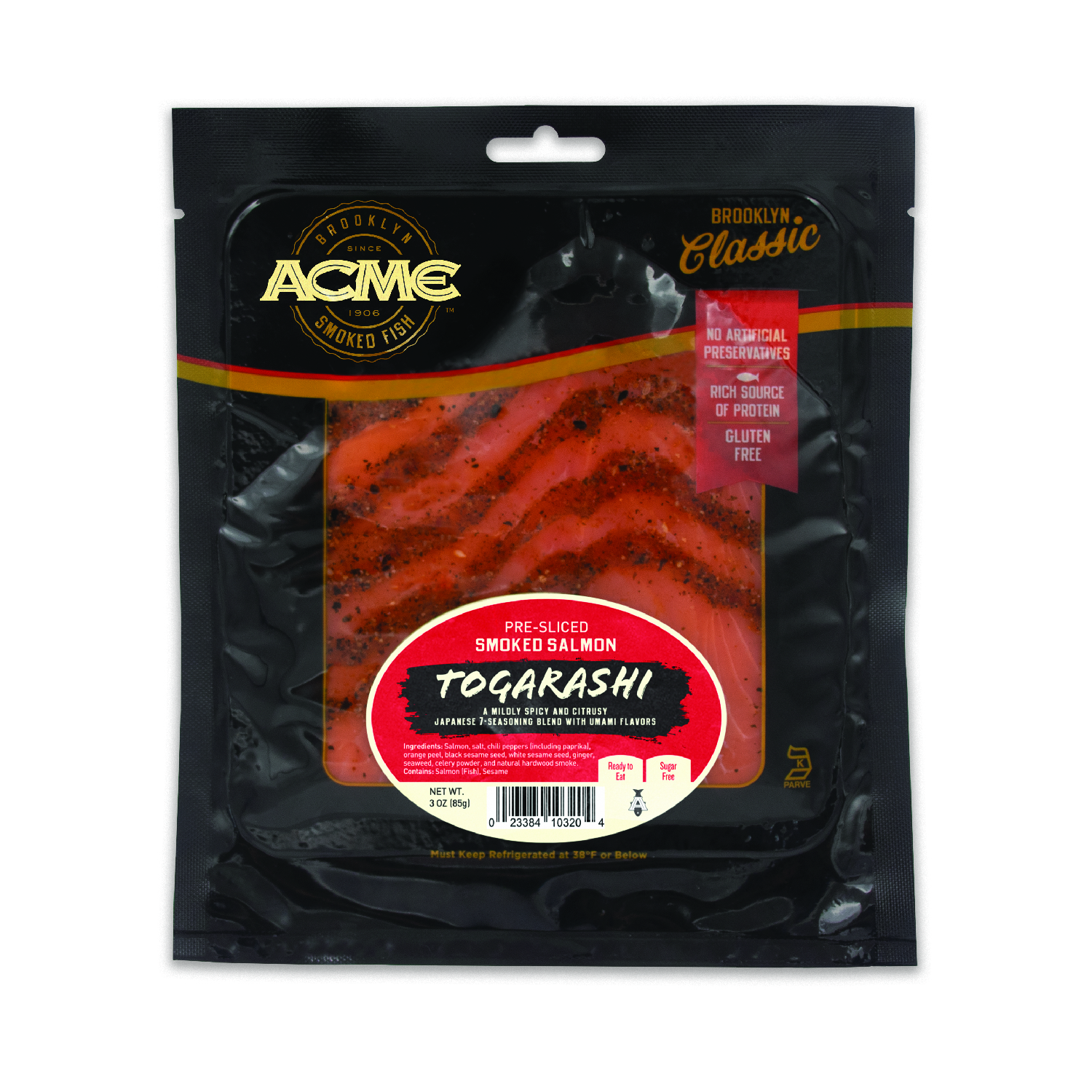 Acme Togarashi Smoked Salmon