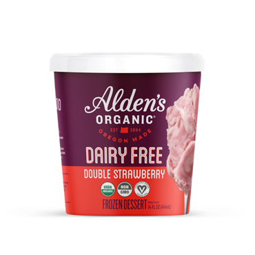 Alden’s Organic Dairy Free Double Strawberry