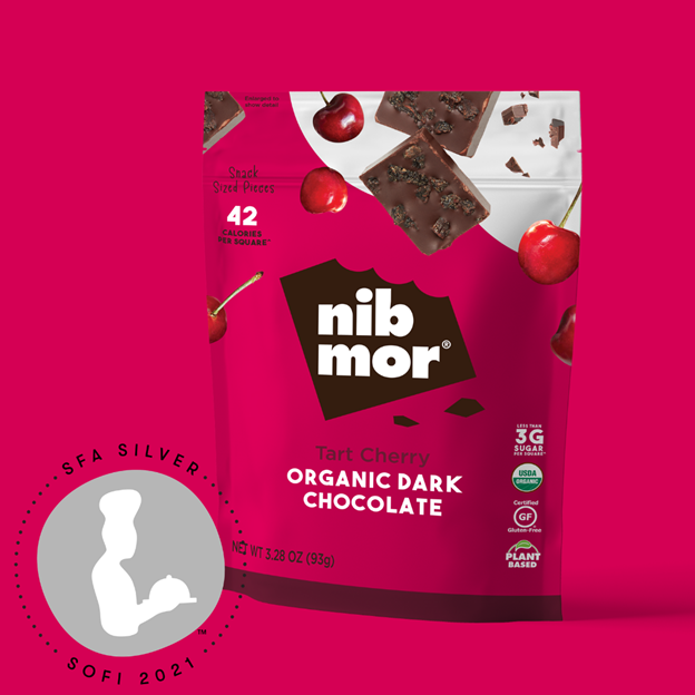 nib mor’s Tart Cherry Organic Dark Chocolate