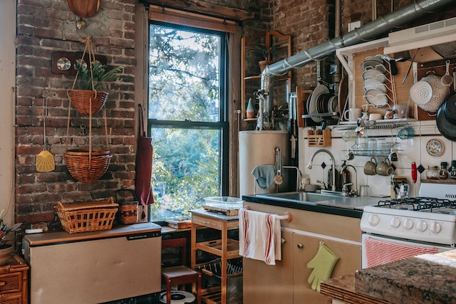 Kitchen in an apartment