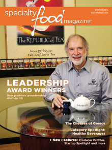 Cover of Specialty Food Magazine Winter 2014 edition