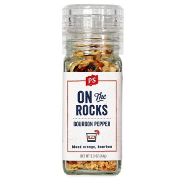 On the Rocks Bourbon Pepper seasoning 