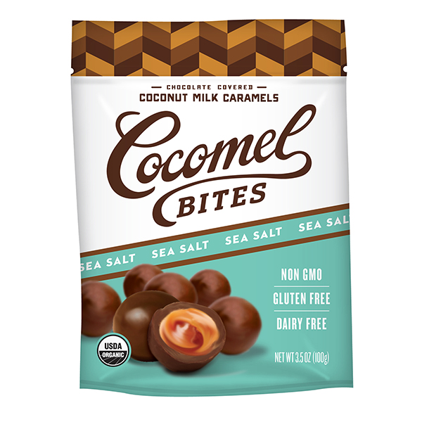 Sea Salt Chocolate Covered Cocomel Bites