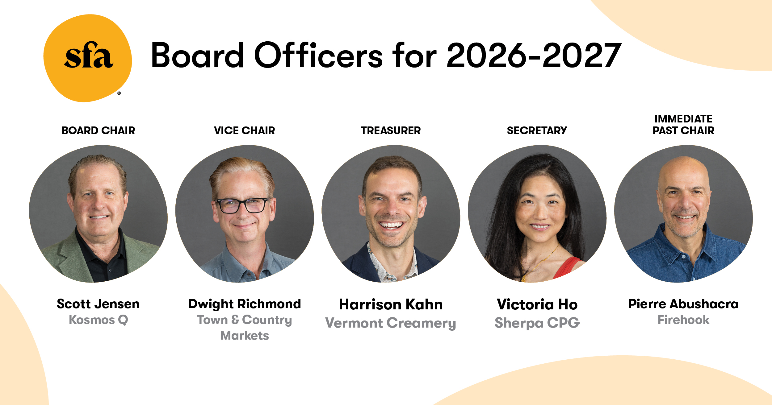 SFA 2026 New Board