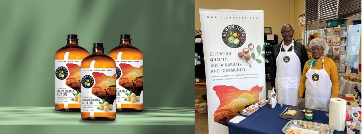 Elgon nuts products and founders