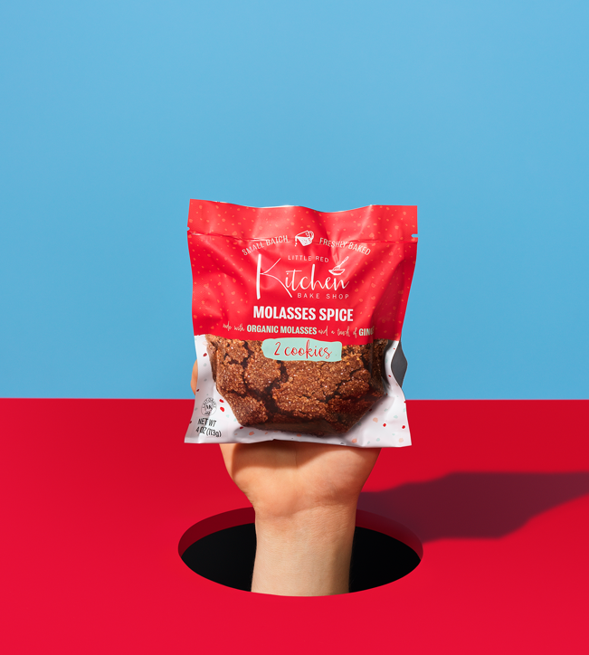 Little Red Kitchen Bake Shop-Molasses Spice Cookies
