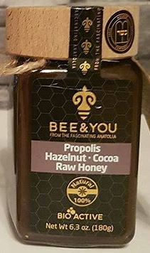 BEE & YOU Propolis Hazelnut Cocoa Raw Honey