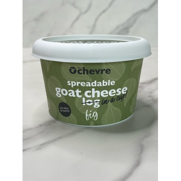 Belle Chevre's Spreadable Fig Goat Cheese