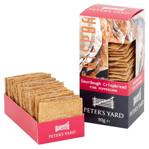 Sourdough Crispbread - Pink Peppercorn