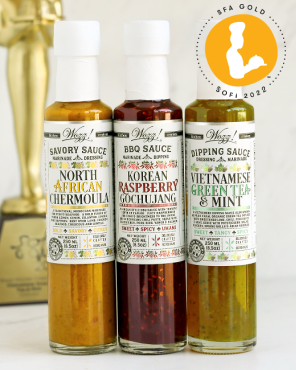 Wozz! Trio of Globally Inspired Cooking Sauces