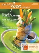 Cover of Specialty Food Magazine Spring 2016 edition