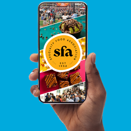 SFA app on phone screen