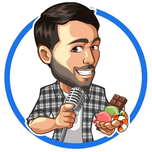 Animated image of snack influencer Dre Pao.