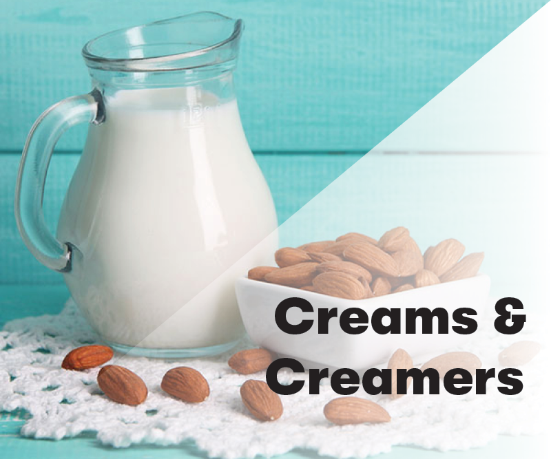 Plant-Based Creams & Creamers