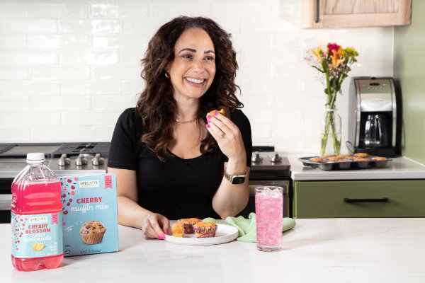Woman with Cherry private labels